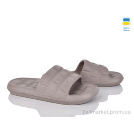 Фотография Шлепки женские облегченные Лето Крок С94 св.коричневий (6 пар р.36-41) "Vladimir" недорого оптом от прямого поставщика