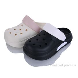 Фотография Кроксы женские летние Лето SD11154 mix (24 пар р.36-41) "YZY" недорого оптом от прямого поставщика