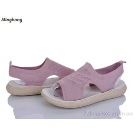 Босоніжки жіночі літні Літо 7728-6 (8 пар р.36-41) "Minghong" недорого оптом від прямого постачальника
