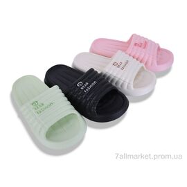 Фотография Шлепки женские облегченные Лето C6 mix (12 пар р.35-40) "Deshman" недорого оптом от прямого поставщика