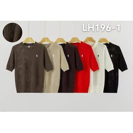 футболка жіноча LH196-1 mix р.42-48 "FLORA" недорого оптом від прямого постачальника