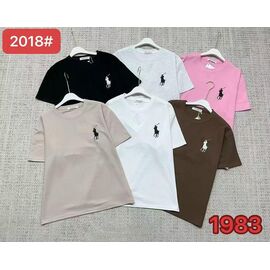 футболка жіноча P2018 mix р.52-54 "FLORA" недорого оптом від прямого постачальника