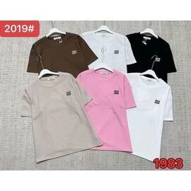 футболка жіноча P2019 mix р.52-54 "FLORA" недорого оптом від прямого постачальника