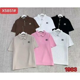 футболка жіноча P5851 mix р.52-54 "FLORA" недорого оптом від прямого постачальника