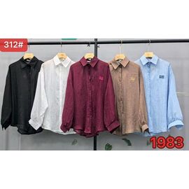 Сорочка жіноча SM312 mix р.50-52 "FLORA" недорого оптом від прямого постачальника