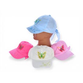 Фотография Кепка детская летняя на девочку K253-13 mix р.48-50 "YLZL" недорого оптом от прямого поставщика