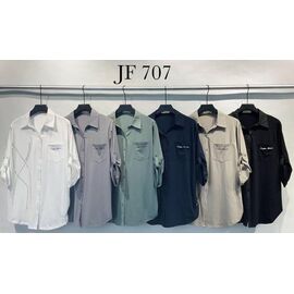Сорочка жіноча JF707 white р.4XL-6XL "Immei" недорого оптом від прямого постачальника