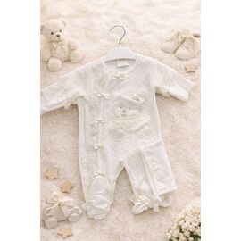 Комбінезон дитячий на дівчинку 19236 white р.62-68 "Major" недорого оптом від прямого постачальника