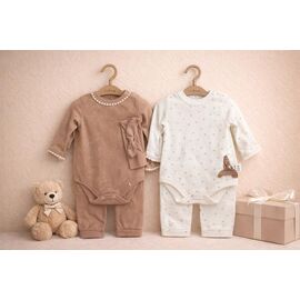 Костюм дитячий на дівчинку 24114 white р.0.3-1 "Major" недорого оптом від прямого постачальника