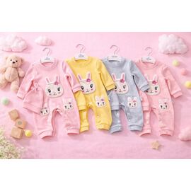 Комбінезон дитячий на дівчинку 271960 l.grey р.0.3-0.9 "Major" недорого оптом від прямого постачальника