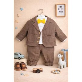 Костюм дитячий на хлопчика 3215 brown р.0.3-1 "Major" недорого оптом від прямого постачальника