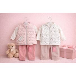 Комплект дитячий на дівчинку 332 pink р.0.9-1.6 "Major" недорого оптом від прямого постачальника