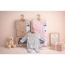 Костюм дитячий на дівчинку 5019 pink р.0.3-0.6 "Major" недорого оптом від прямого постачальника