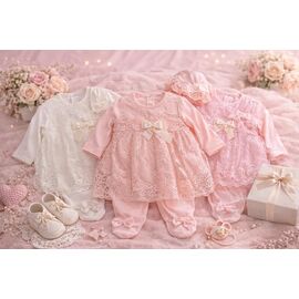 Комбінезон дитячий на дівчинку 70059 pink р.56-62 "Major" недорого оптом від прямого постачальника