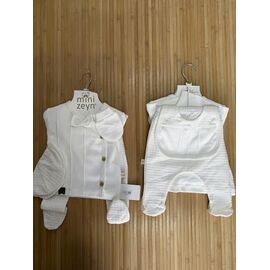 Комплект дитячий на дівчинку 7038 white р.0-0.3 "Major" недорого оптом від прямого постачальника