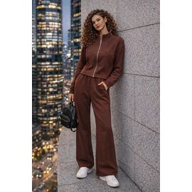 Костюм спортивний жіночий теплий 7751 chocolate р.S-L "Major" недорого оптом від прямого постачальника