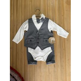 Костюм дитячий на хлопчика 8009 d.grey р.0.9-2 "Major" недорого оптом від прямого постачальника