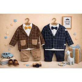 Костюм дитячий на хлопчика 8012 navy р.0.9-2 "Major" недорого оптом від прямого постачальника