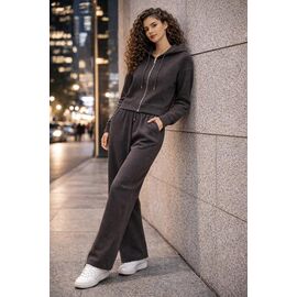 Костюм спортивний жіночий теплий 8272 d.grey р.S-L "Major" недорого оптом від прямого постачальника