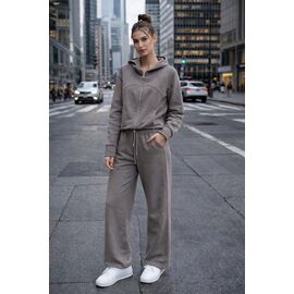 Костюм спортивний жіночий теплий 8283 d.grey р.M-XL "Major" недорого оптом від прямого постачальника