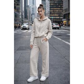 Костюм спортивний жіночий теплий 8283 milk р.M-XL "Major" недорого оптом від прямого постачальника