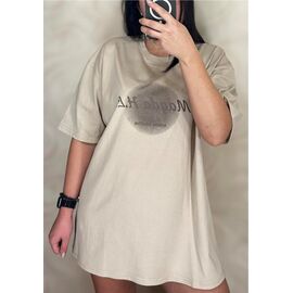 футболка жіноча 25062-1 beige р.S-L "PULSE" недорого оптом від прямого постачальника