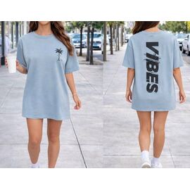 Туніка жіноча 25077 l.blue р.50-54 "PULSE" недорого оптом від прямого постачальника