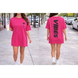 Туніка жіноча 25077 pink р.50-54 "PULSE" недорого оптом від прямого постачальника