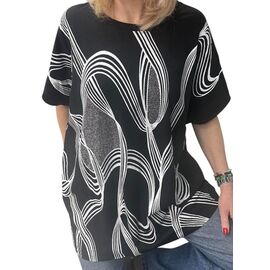 футболка жіноча 26010 black р.54-58 "PULSE" недорого оптом від прямого постачальника