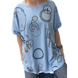 футболка жіноча 26014 l.blue р.54-58 "PULSE" недорого оптом від прямого постачальника