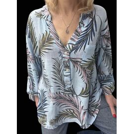 Блузка жіноча 26023 l.blue р.50-56 "PULSE" недорого оптом від прямого постачальника