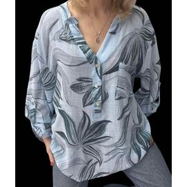 Блузка жіноча 26024 l.blue р.50-56 "PULSE" недорого оптом від прямого постачальника
