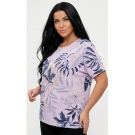 футболка жіноча 26025 lilac р.50-56 "PULSE" недорого оптом від прямого постачальника