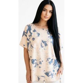 футболка жіноча 26026 beige р.50-56 "PULSE" недорого оптом від прямого постачальника