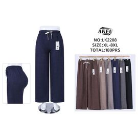 Штани жіночі літні LK2208 mix р.XL-8XL "Алия" недорого оптом від прямого постачальника