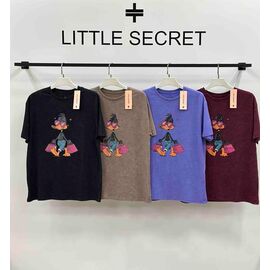 футболка жіноча 400738 black р.one size "Little Secret" недорого оптом від прямого постачальника