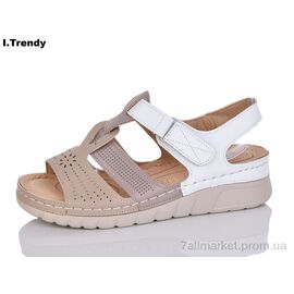 Босоніжки жіночі літні Літо G97-9 (8 пар р.37-42) "Trendy" недорого оптом від прямого постачальника