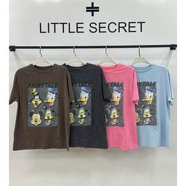 футболка жіноча 500052 d.grey р.one size "Little Secret" недорого оптом від прямого постачальника