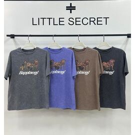 футболка жіноча 500117 l.grey р.one size "Little Secret" недорого оптом від прямого постачальника
