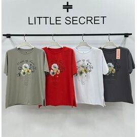 футболка жіноча 500162 d.grey р.one size "Little Secret" недорого оптом від прямого постачальника