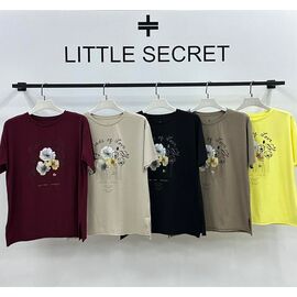 футболка жіноча 500162 wine р.one size "Little Secret" недорого оптом від прямого постачальника
