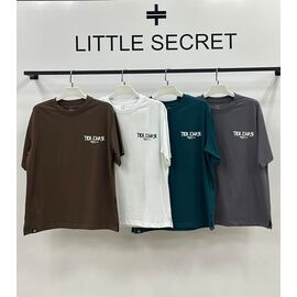 Фотография Футболка мужская 500307 white р.M-XL "Little Secret" недорого оптом от прямого поставщика