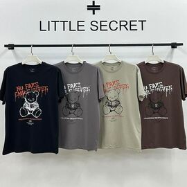 Футболка чоловіча 500364 grey р.S-2XL "Little Secret" недорого оптом від прямого постачальника