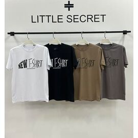 Футболка чоловіча 500366 black р.S-2XL "Little Secret" недорого оптом від прямого постачальника