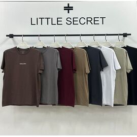 Футболка чоловіча 500369 black р.S-2XL "Little Secret" недорого оптом від прямого постачальника