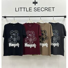 Футболка чоловіча 500411 grey р.S-2XL "Little Secret" недорого оптом від прямого постачальника