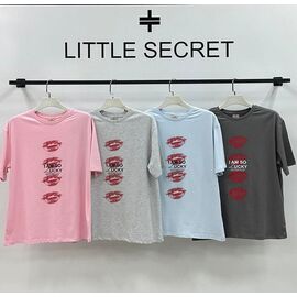 футболка жіноча 500452 pink р.one size "Little Secret" недорого оптом від прямого постачальника