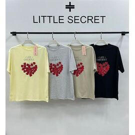 футболка жіноча 500454 l.grey р.one size "Little Secret" недорого оптом від прямого постачальника