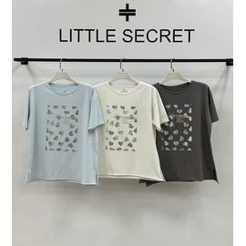 футболка жіноча 500514 l.blue р.one size "Little Secret" недорого оптом від прямого постачальника