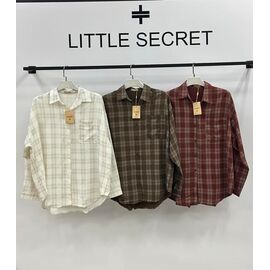 Сорочка жіноча 7062 khaki р.one size "Little Secret" недорого оптом від прямого постачальника